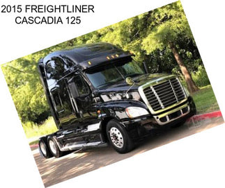 2015 FREIGHTLINER CASCADIA 125