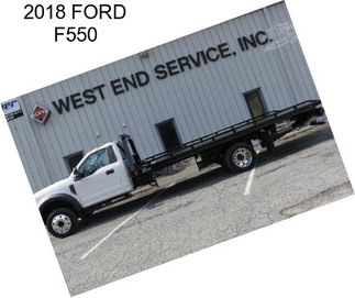 2018 FORD F550