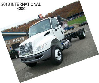 2018 INTERNATIONAL 4300