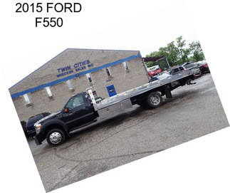 2015 FORD F550