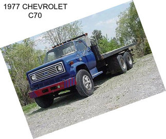 1977 CHEVROLET C70