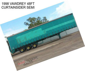 1998 VAWDREY 48FT CURTAINSIDER SEMI