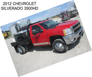 2012 CHEVROLET SILVERADO 3500HD