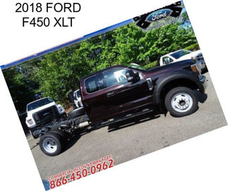 2018 FORD F450 XLT