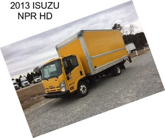 2013 ISUZU NPR HD