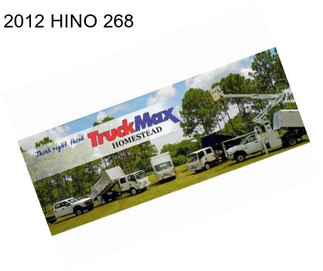 2012 HINO 268