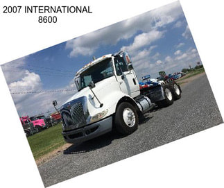 2007 INTERNATIONAL 8600