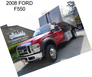 2008 FORD F550