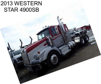 2013 WESTERN STAR 4900SB