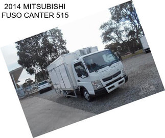 2014 MITSUBISHI FUSO CANTER 515