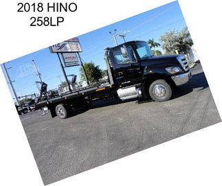 2018 HINO 258LP