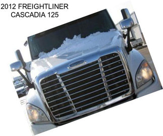 2012 FREIGHTLINER CASCADIA 125