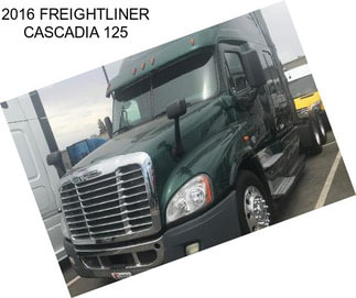 2016 FREIGHTLINER CASCADIA 125