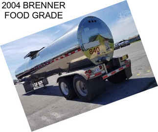 2004 BRENNER FOOD GRADE