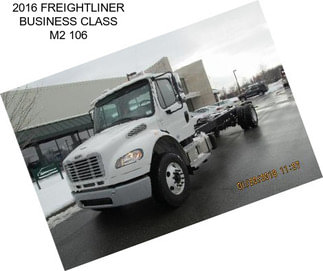 2016 FREIGHTLINER BUSINESS CLASS M2 106