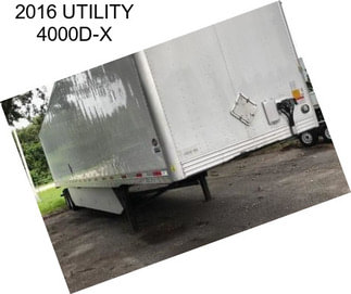 2016 UTILITY 4000D-X