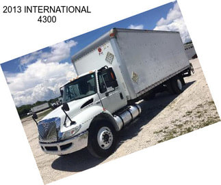 2013 INTERNATIONAL 4300