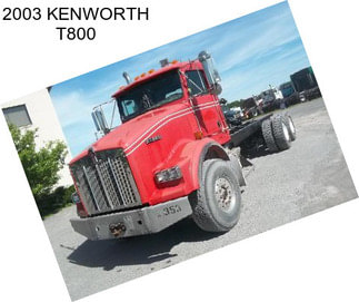 2003 KENWORTH T800