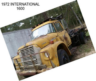 1972 INTERNATIONAL 1600