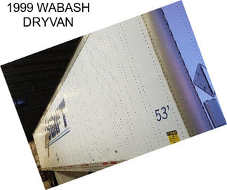 1999 WABASH DRYVAN