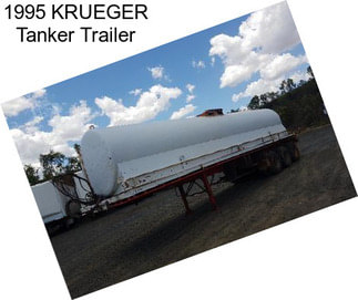 1995 KRUEGER Tanker Trailer