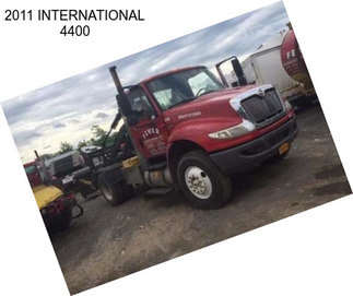 2011 INTERNATIONAL 4400