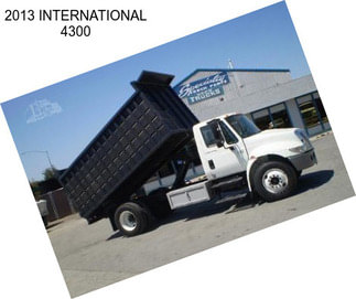 2013 INTERNATIONAL 4300