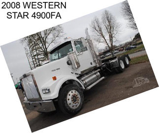 2008 WESTERN STAR 4900FA