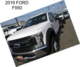 2019 FORD F550