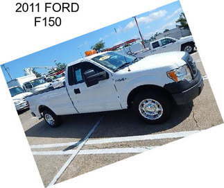2011 FORD F150