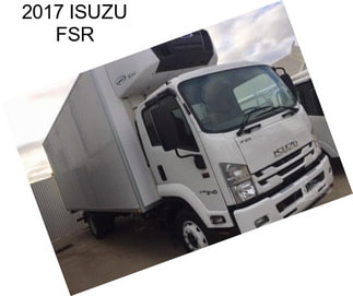 2017 ISUZU FSR