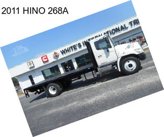2011 HINO 268A