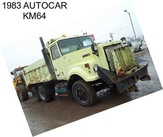 1983 AUTOCAR KM64