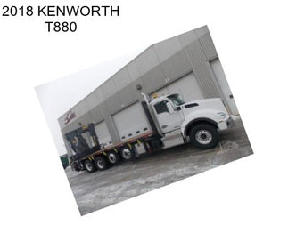 2018 KENWORTH T880