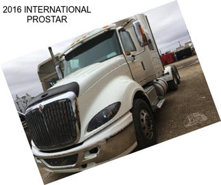 2016 INTERNATIONAL PROSTAR