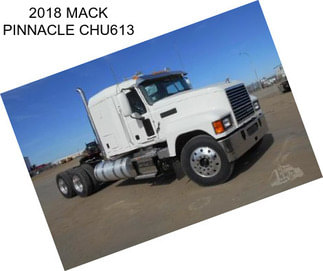 2018 MACK PINNACLE CHU613