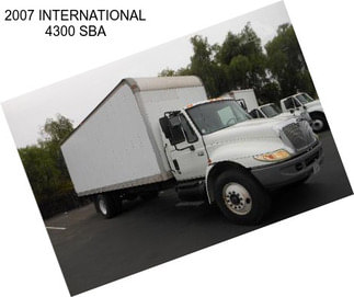 2007 INTERNATIONAL 4300 SBA