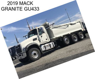 2019 MACK GRANITE GU433