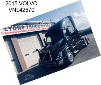 2015 VOLVO VNL42670