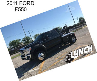 2011 FORD F550