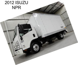 2012 ISUZU NPR