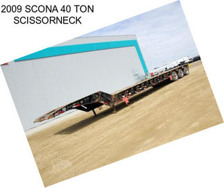 2009 SCONA 40 TON SCISSORNECK