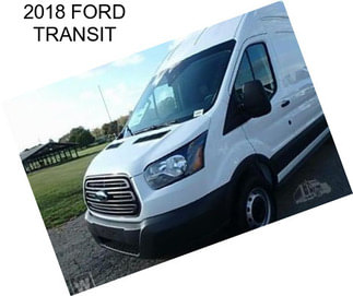 2018 FORD TRANSIT