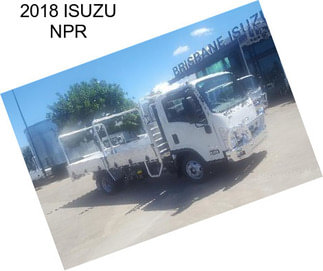 2018 ISUZU NPR