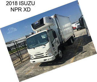 2018 ISUZU NPR XD