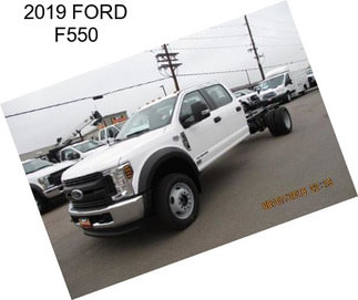 2019 FORD F550