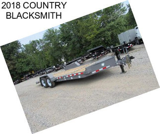 2018 COUNTRY BLACKSMITH