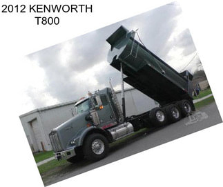 2012 KENWORTH T800