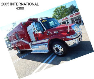 2005 INTERNATIONAL 4300