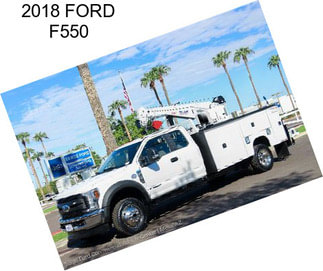 2018 FORD F550